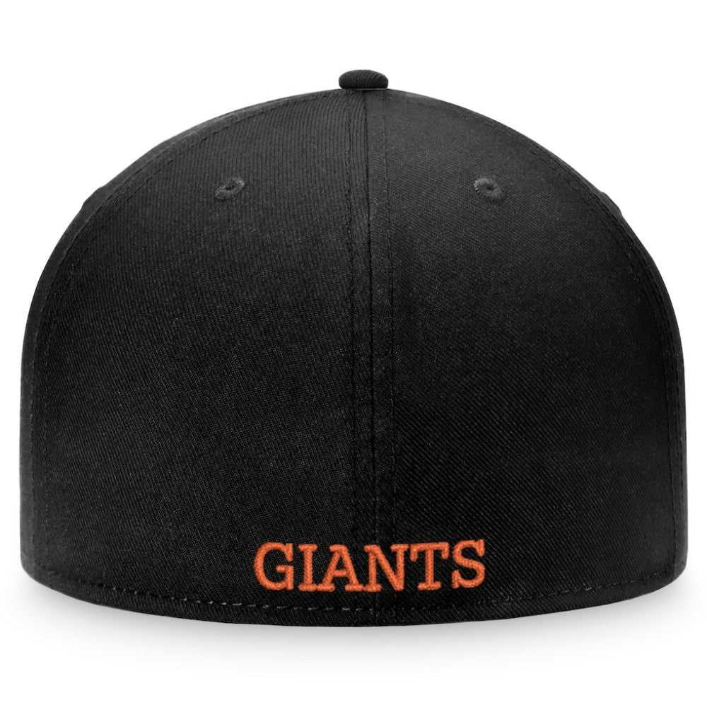 San Francisco Giants Heritage Patch Fitted Hat Black/Orange