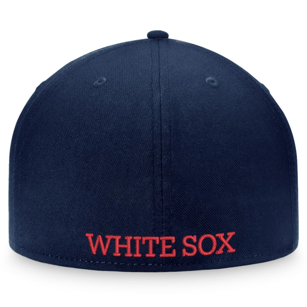 Chicago White Sox Heritage Patch Fitted Hat Navy