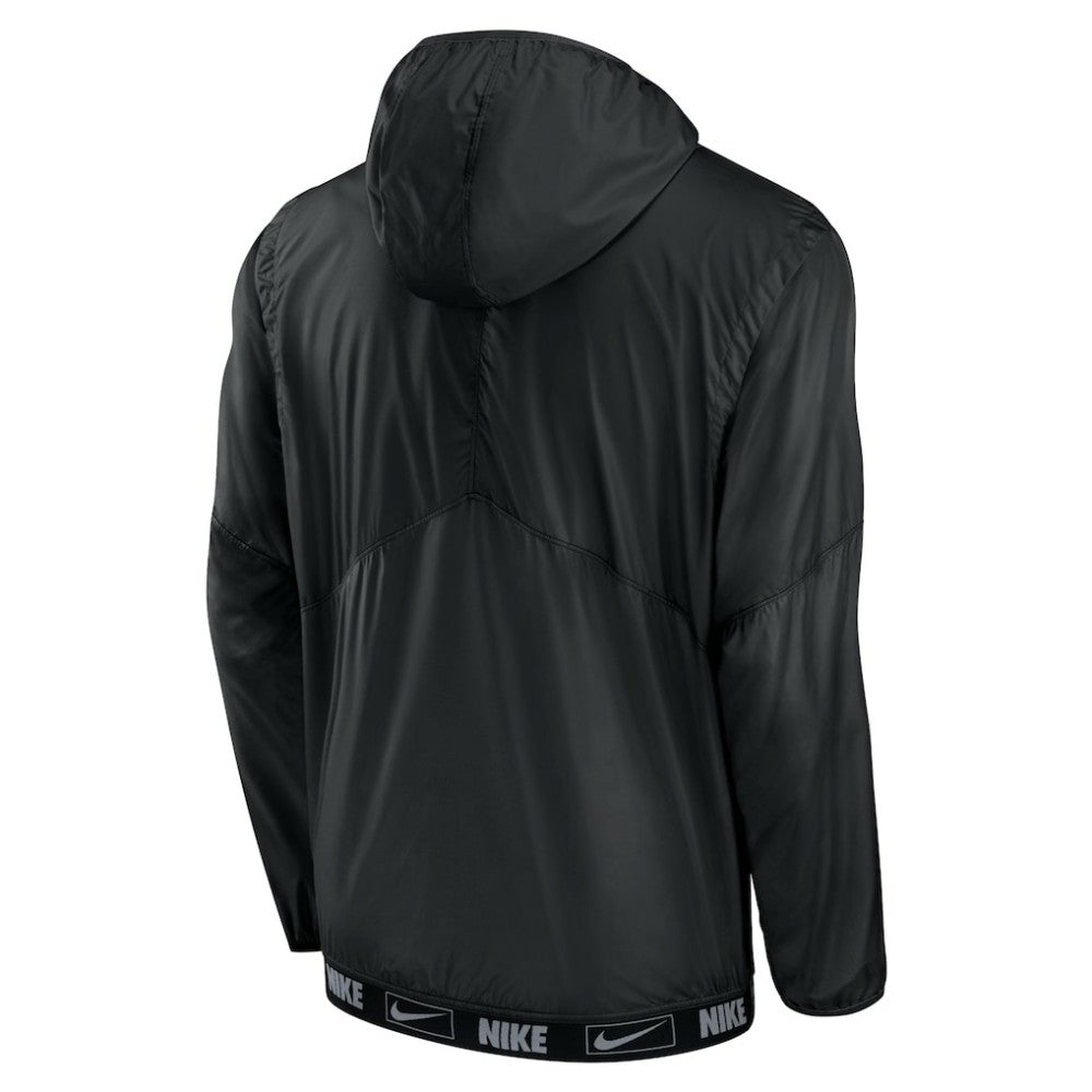 Chicago White Sox Authentic Night Game Performance Half-Zip Windbreaker Black