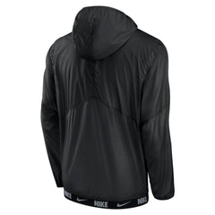 Minnesota Twins Authentic Night Game Performance Half-Zip Windbreaker Black