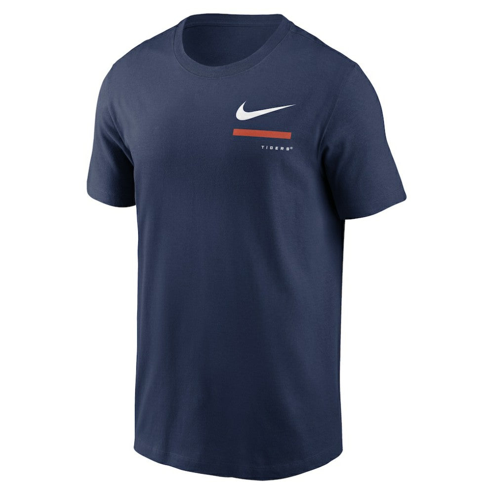 Detroit Tigers Over the Shoulder T-Shirt Navy