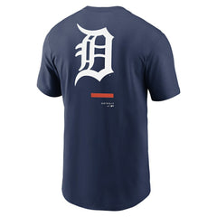 Detroit Tigers Over the Shoulder T-Shirt Navy