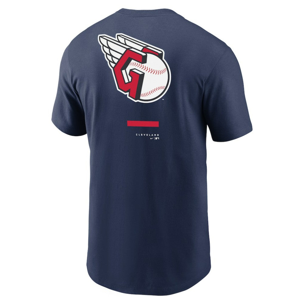 Cleveland Guardians Over the Shoulder T-Shirt Navy