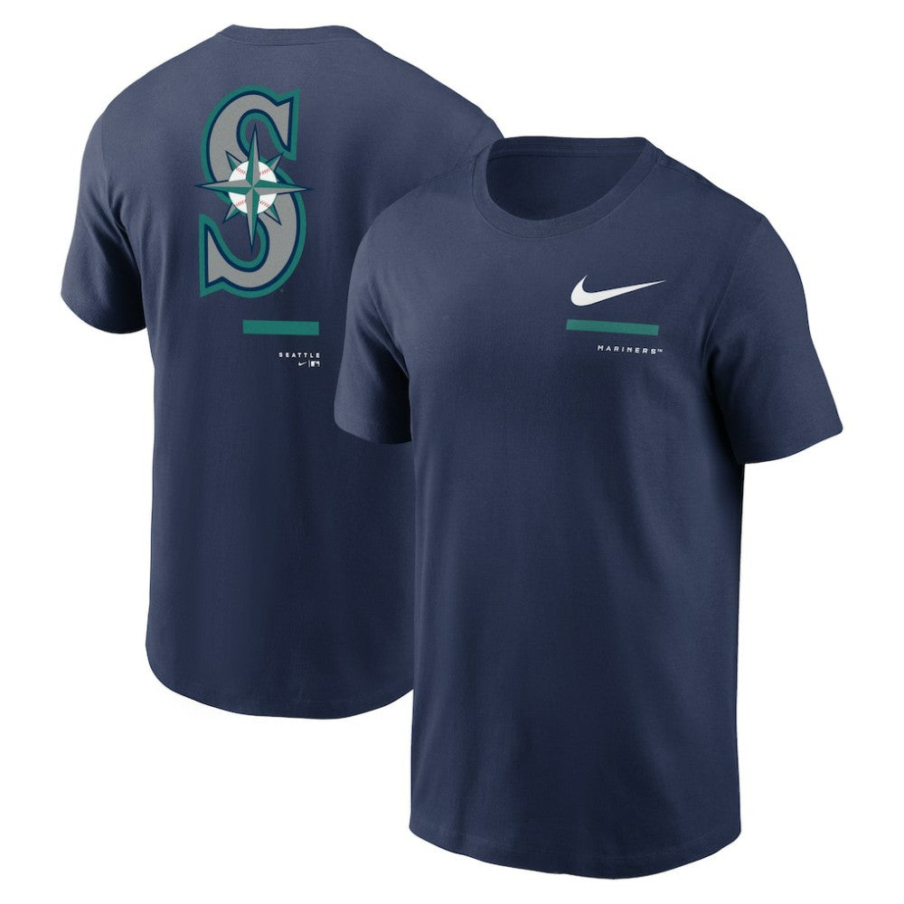 Seattle Mariners Over the Shoulder T-Shirt Navy
