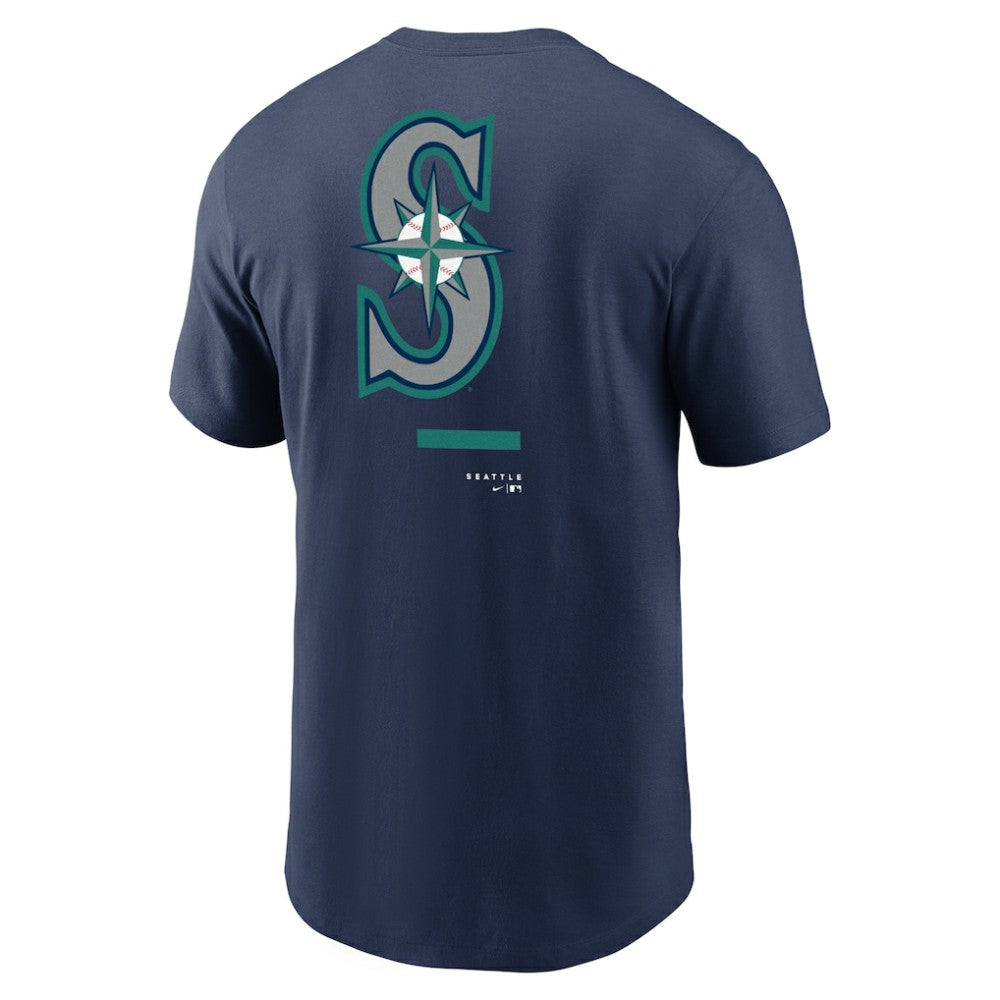 Seattle Mariners Over the Shoulder T-Shirt Navy