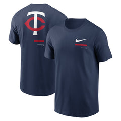 Minnesota Twins Over the Shoulder T-Shirt Navy