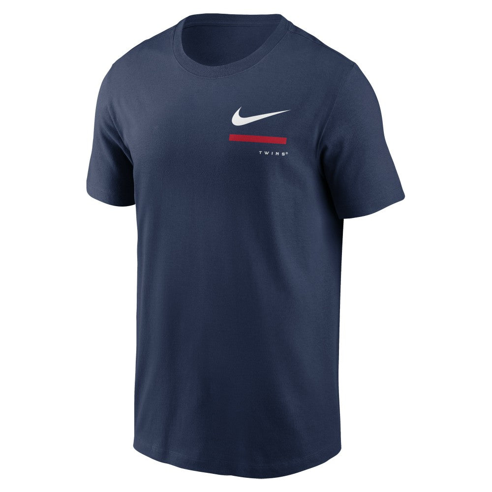 Minnesota Twins Over the Shoulder T-Shirt Navy