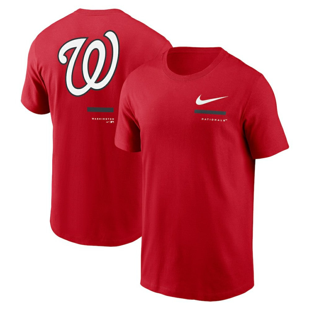 Washington Nationals Over the Shoulder T-Shirt Red
