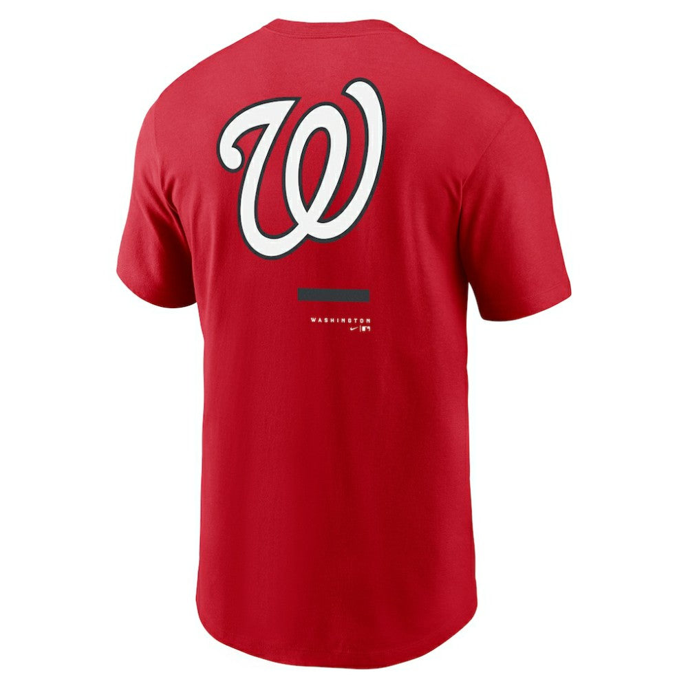 Washington Nationals Over the Shoulder T-Shirt Red
