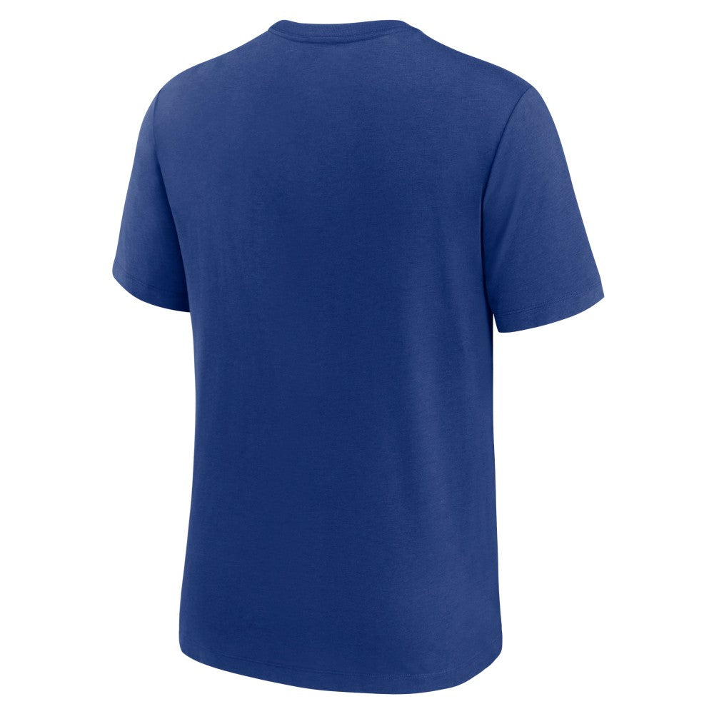 Milwaukee Brewers Rewind Retro Tri-Blend T-Shirt Royal
