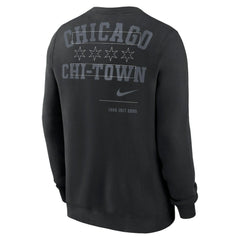 Chicago White Sox Statement Ball Game Fleece Pullover Sweatshirt Black