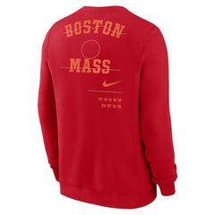 Boston Red Sox Statement Ball Game Fleece Pullover Sweatshirt Red
