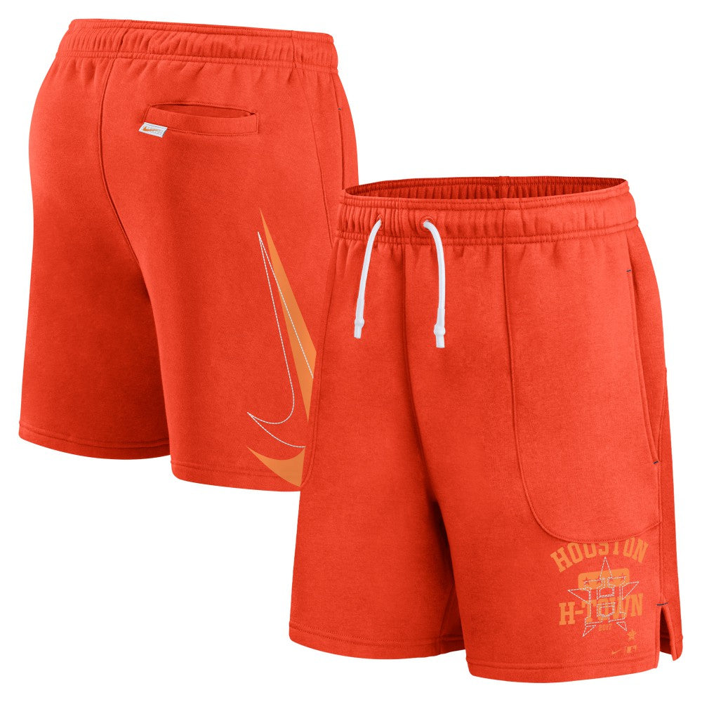 Houston Astros Statement Ball Game Shorts Orange