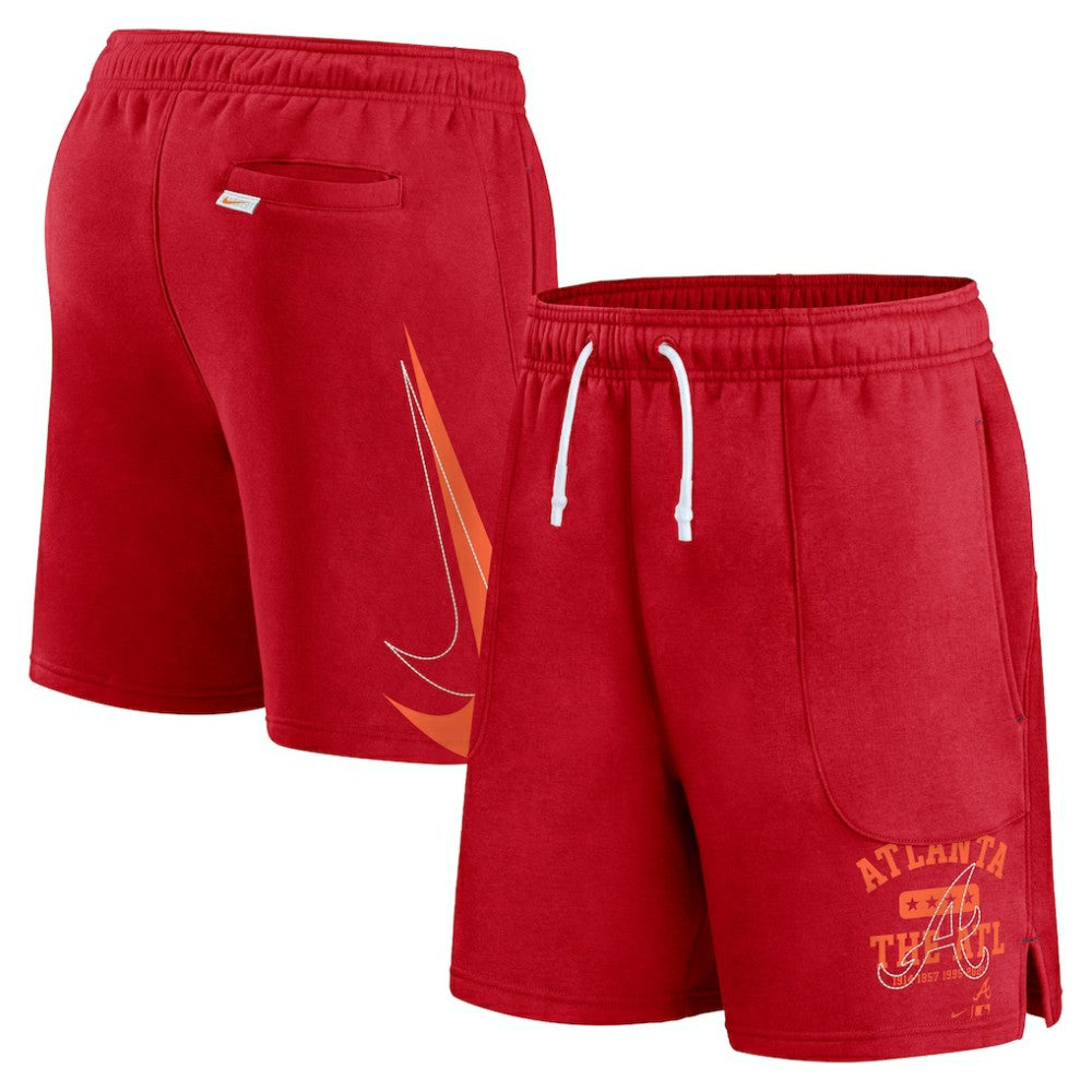 Atlanta Braves Statement Ball Game Shorts Red