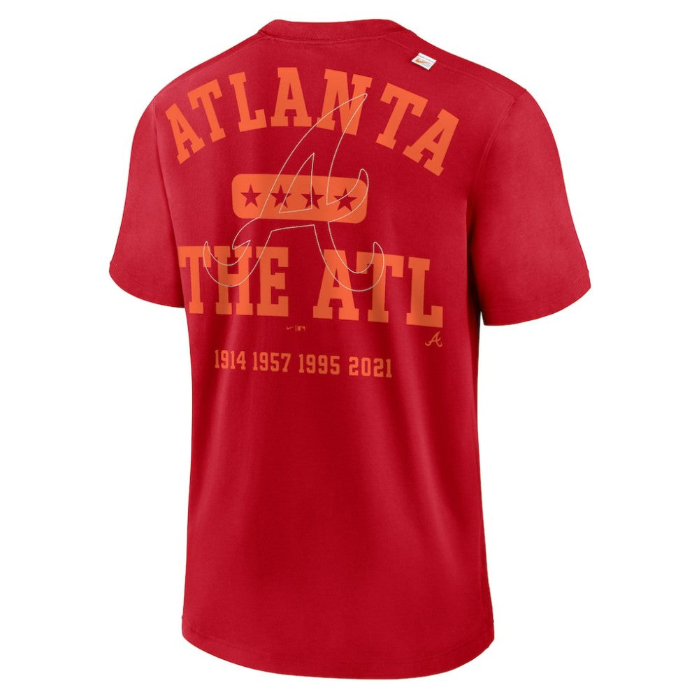 Atlanta Braves Statement Game Over T-Shirt Red