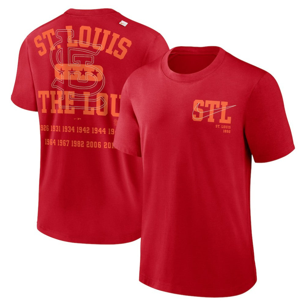 St. Louis Cardinals Statement Game Over T-Shirt Red