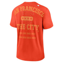 San Francisco Giants Statement Game Over T-Shirt Orange