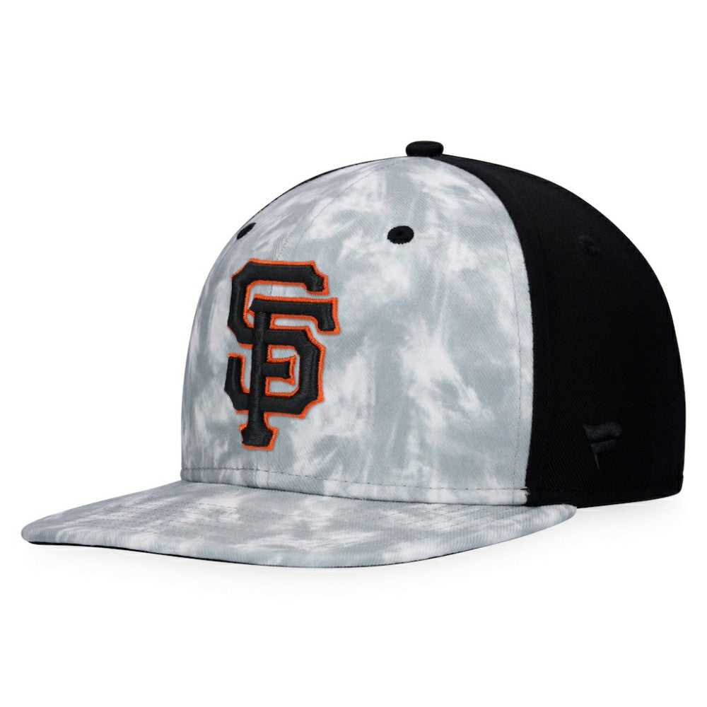 San Francisco Giants Majestic Smoke Dye Snapback Hat Gray