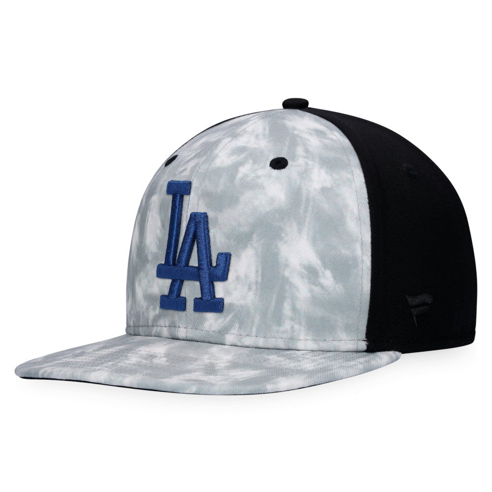 Los Angeles Dodgers Majestic Smoke Dye Snapback Hat Gray