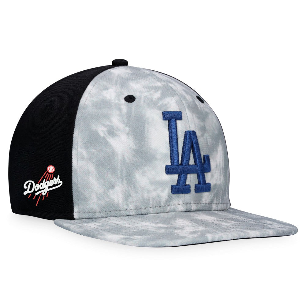 Los Angeles Dodgers Majestic Smoke Dye Snapback Hat Gray