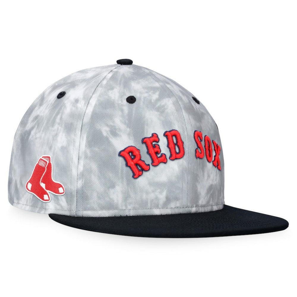 Boston Red Sox Smoke Dye Fitted Hat Black/White