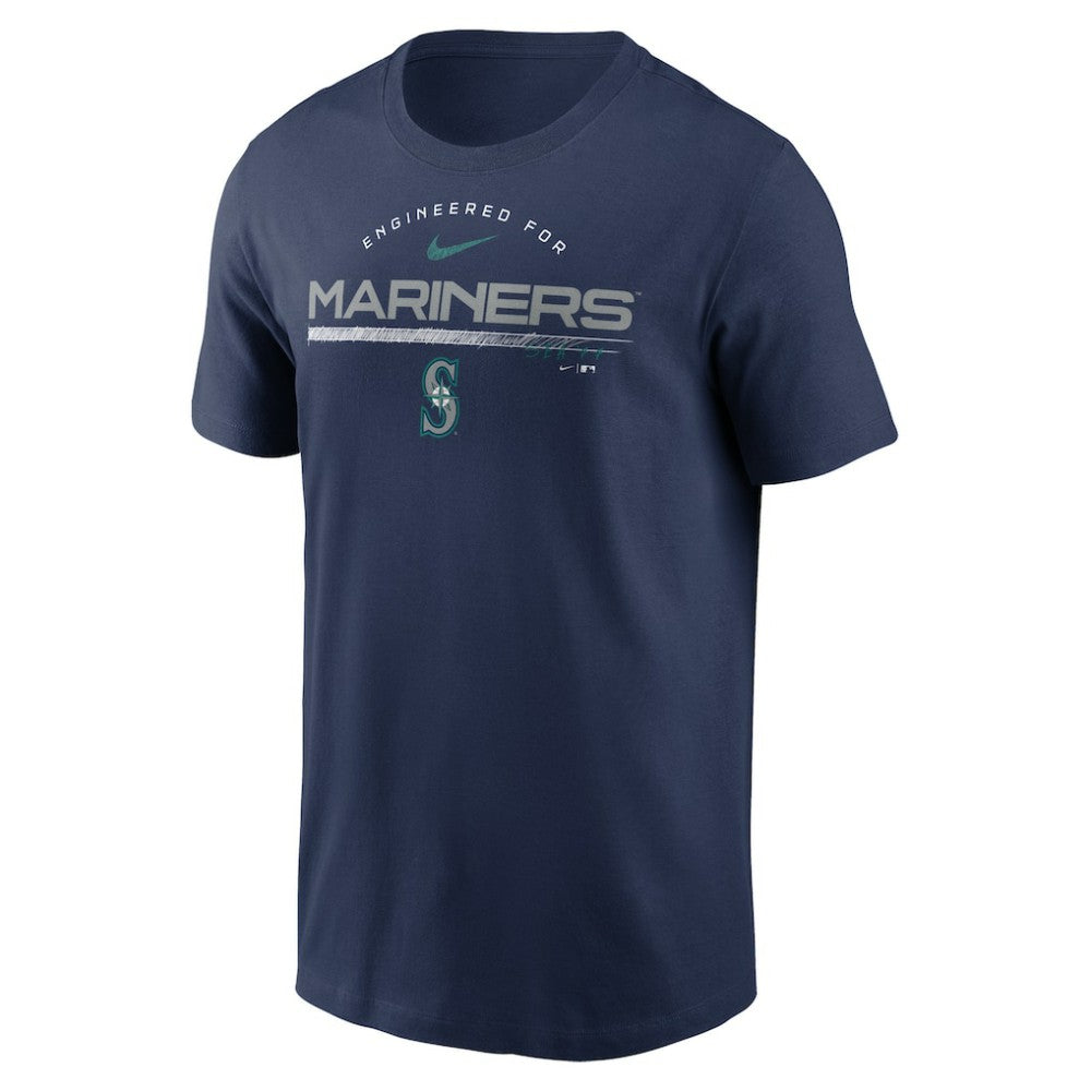 Seattle Mariners Team Engineered Performance T-Shirt Navy