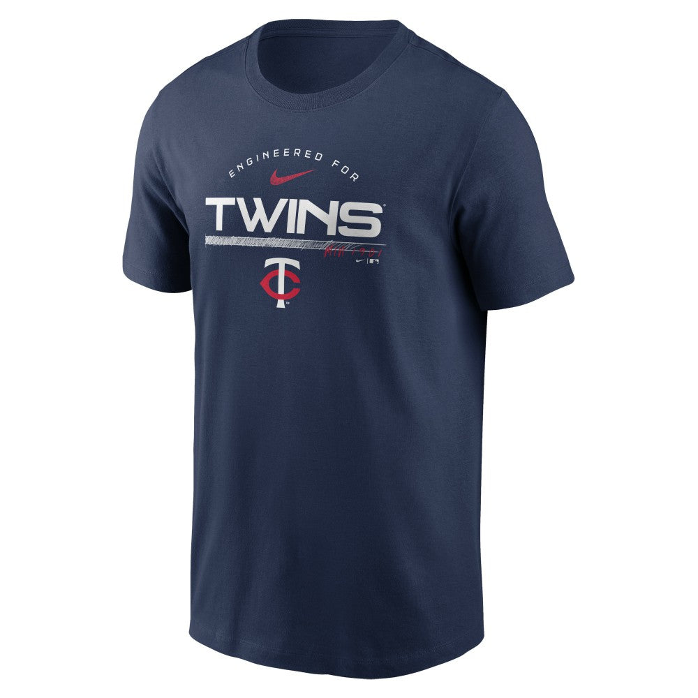 Minnesota Twins Team Engineered Performance T-Shirt Navy