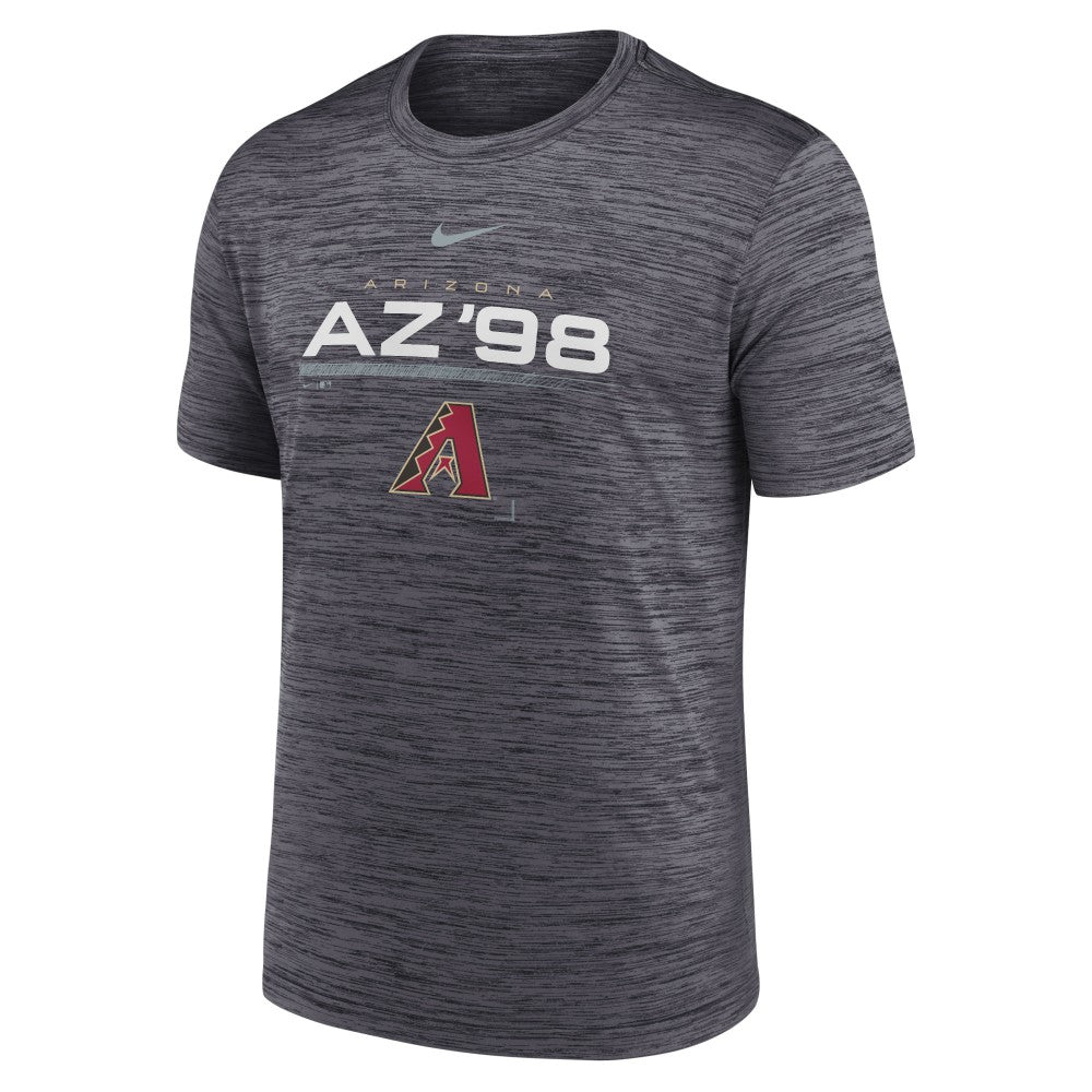 Arizona Diamondbacks Wordmark Velocity Performance T-Shirt Black
