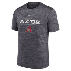 Arizona Diamondbacks Wordmark Velocity Performance T-Shirt Black