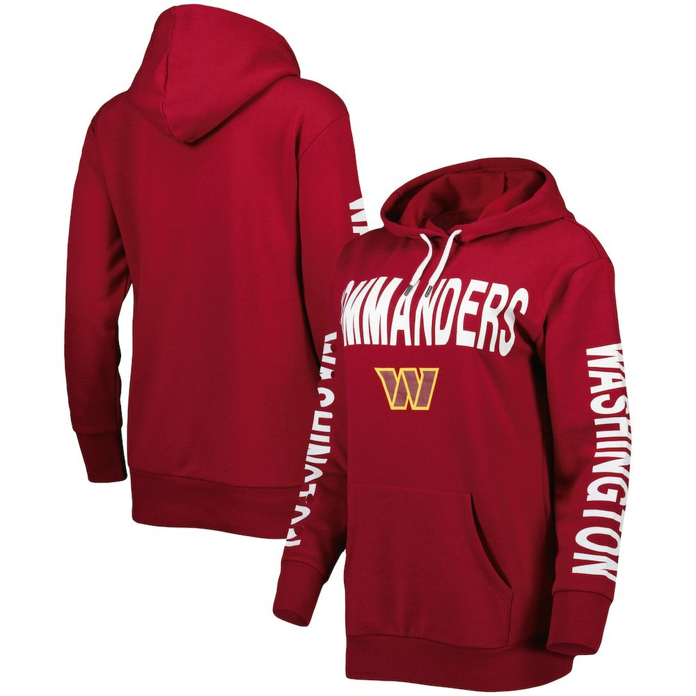 Washington Commanders G-III 4Her by Carl Banks Women's Extra Point Pullover Hoodie - Burgundy for sale
