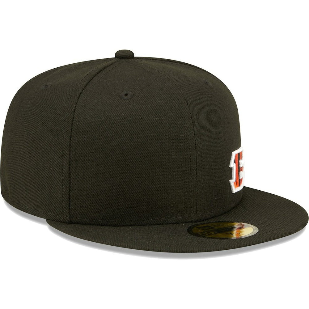 Cincinnati Bengals New Era Flawless 59FIFTY Fitted Hat - Black outlet