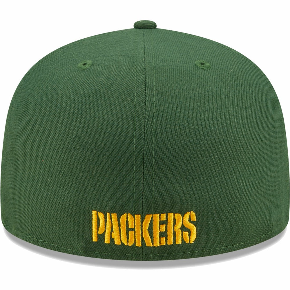 Green Bay Packers New Era Flawless 59FIFTY Fitted Hat - Green discount