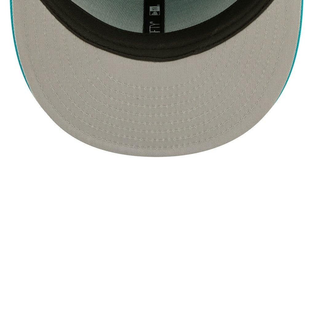Miami Dolphins New Era Flawless 59FIFTY Fitted Hat - Aqua on sale