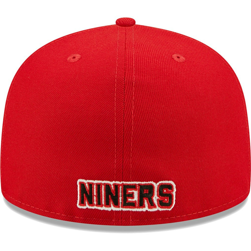 San Francisco 49ers New Era Flawless 59FIFTY Fitted Hat - Scarlet on sale