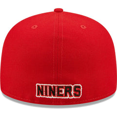 San Francisco 49ers New Era Flawless 59FIFTY Fitted Hat - Scarlet on sale