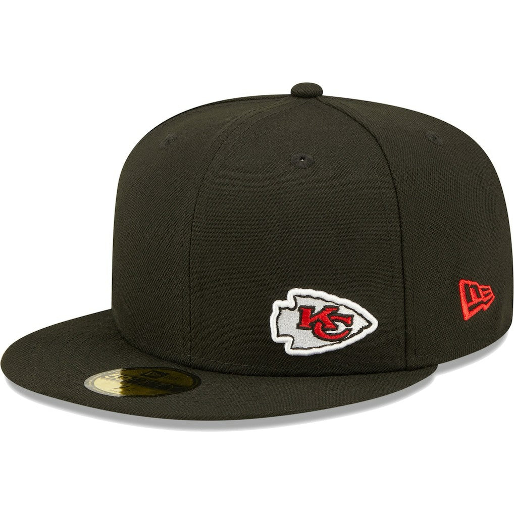 Kansas City Chiefs New Era Flawless 59FIFTY Fitted Hat - Black sale
