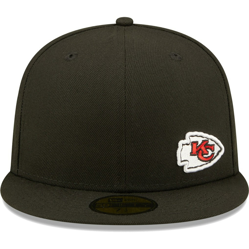 Kansas City Chiefs New Era Flawless 59FIFTY Fitted Hat - Black sale