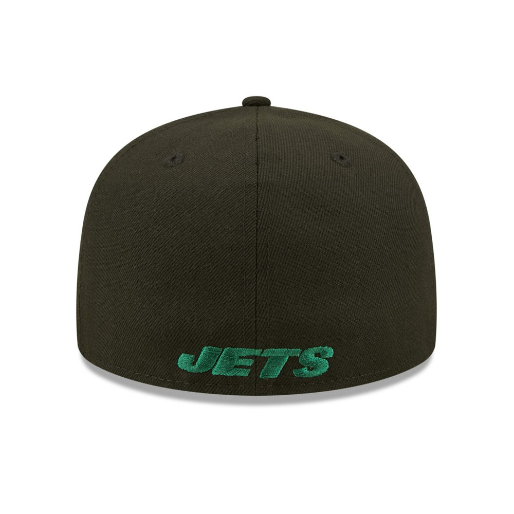 New York Jets New Era Flawless 59FIFTY Fitted Hat - Black outlet