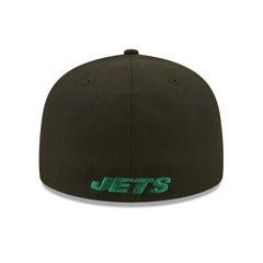 New York Jets New Era Flawless 59FIFTY Fitted Hat - Black outlet