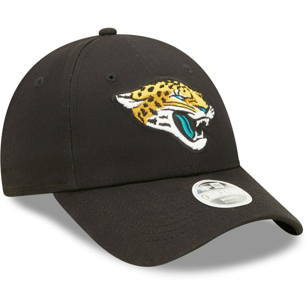 Jacksonville Jaguars New Era Women's Simple 9FORTY Adjustable Hat - Black online