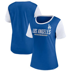 Los Angeles Dodgers Women's Mound T-Shirt Royal