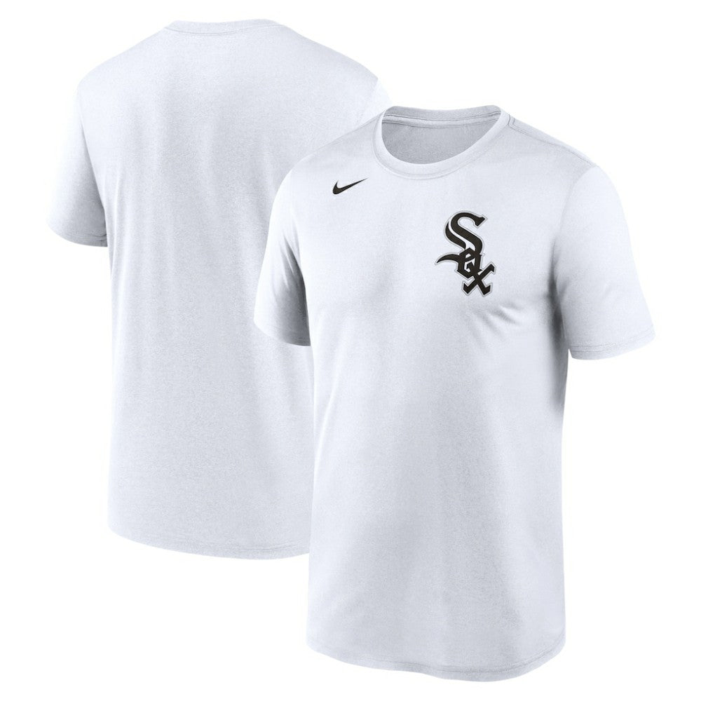 Chicago White Sox Wordmark Legend Performance Big & Tall T-Shirt White