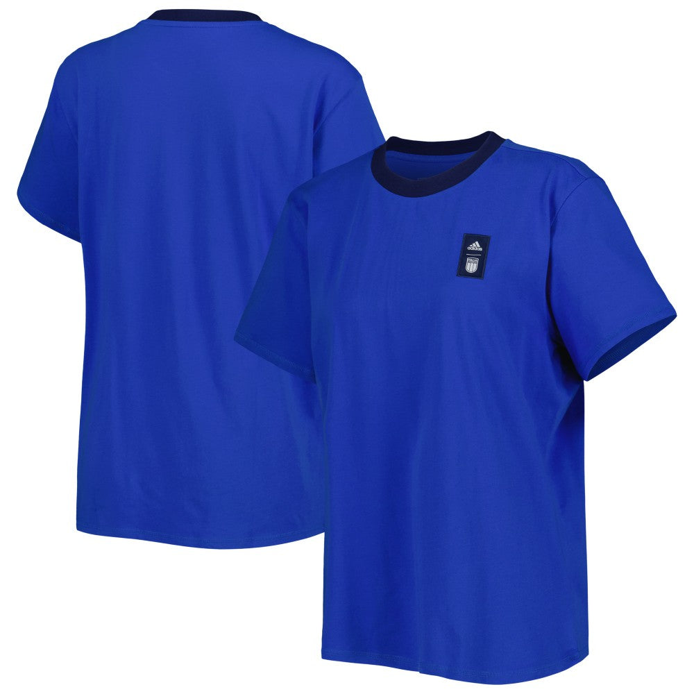 Italy National Team Women's Training T-Shirt - Blue discount