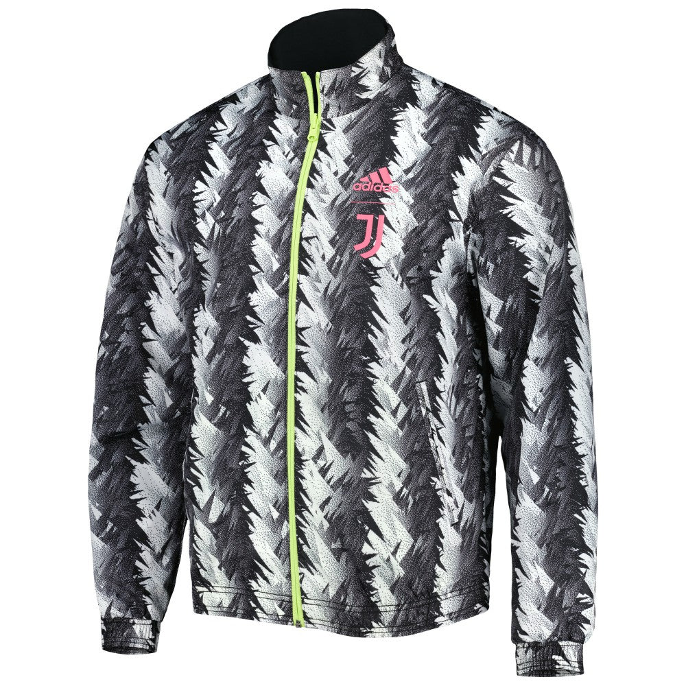 Juventus 2022/23 On-Field Team Logo Anthem Reversible Full-Zip Jacket - Black on sale