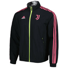 Juventus 2022/23 On-Field Team Logo Anthem Reversible Full-Zip Jacket - Black on sale