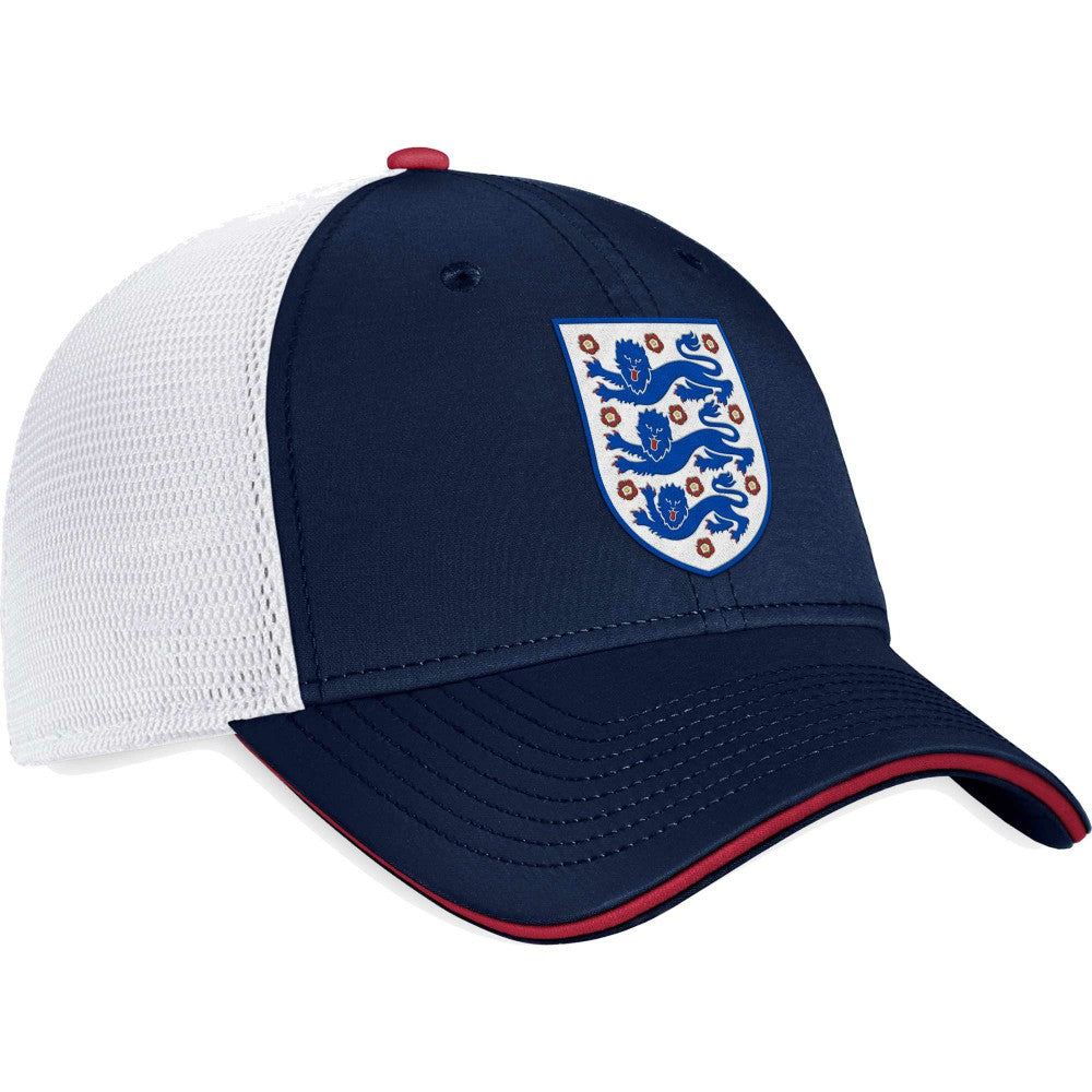 England National Team Trucker Snapback Hat - Navy/White shop