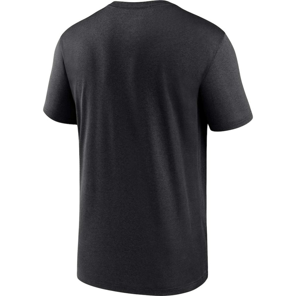 Colorado Rockies Big & Tall Logo Legend Performance T-Shirt Black