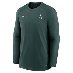 Athletics Authentic Collection Logo Performance Long Sleeve T-Shirt Green