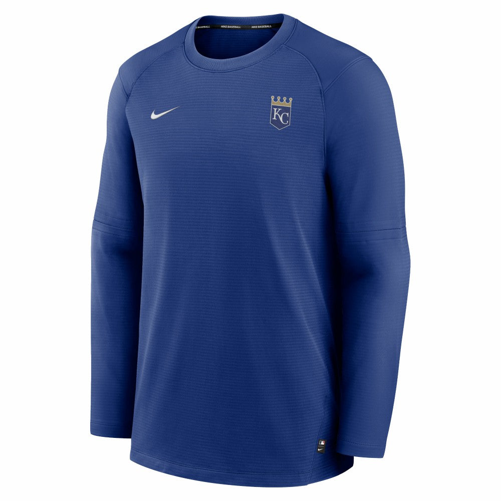 Kansas City Royals Authentic Collection Logo Performance Long Sleeve T-Shirt Royal