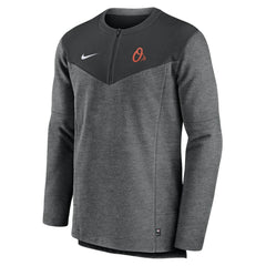 Baltimore Orioles Authentic Collection Game Time Performance Half-Zip Top Black